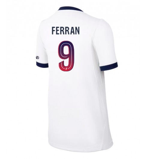 Paris Saint-Germain Ferran Torres #9 Vieraspaita Naisten 2026-27 Lyhythihainen Paris Saint-Germain Ferran Torres #9 Vieraspaita Naisten 2026-27 Lyhythihainen